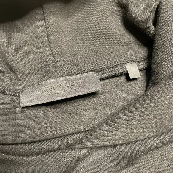 FOG - Fear of God Essentials Black Fleece Hoodie FW24 - (READ DESCRIPTION) - Picture 7 of 11